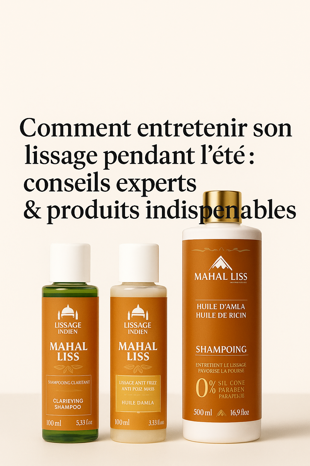 ☀️ Été, soleil, mer… et lissage à préserver !