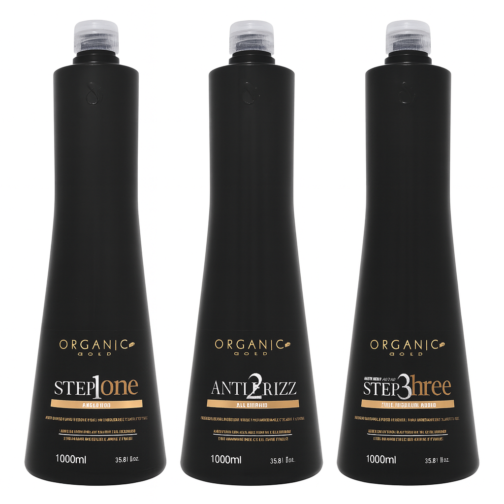 Organic Gold Step Two – Le secret d’un lissage brésilien anti-frizz longue durée