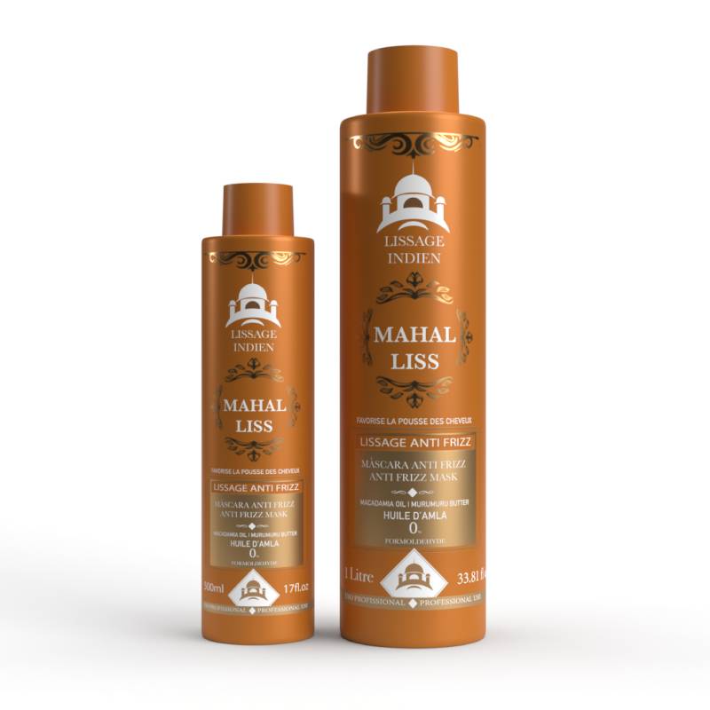 Kit Power Liss Nano Indien - Lissage Brésilien Aux Huiles D'argan Et D'amla