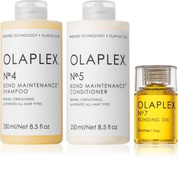 shampoing ..conditionneur et huile olaplex