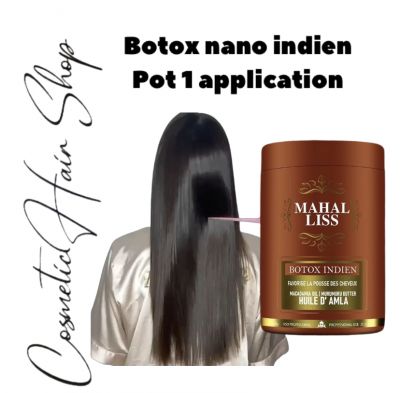 botox nano indien huile d'amla et huile de ricin pour 1 application (pot reconditionné)