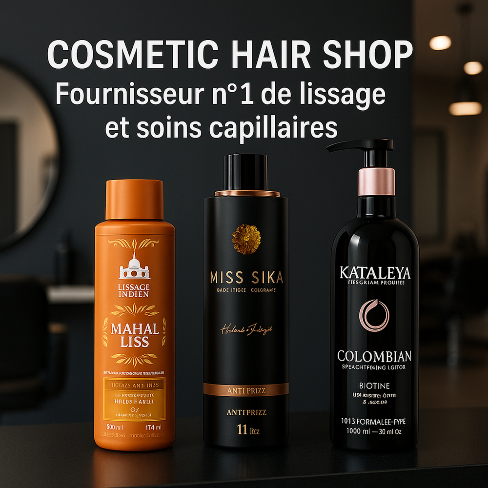 « Fournisseur n°1 de lissage brésilien, indien, colombien et botox capillaire – Cosmetic Hair Shop »