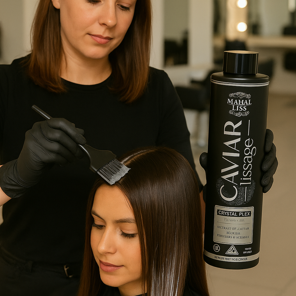 Lissage Caviar Nigelle MAHAL LISS – Le soin capillaire de luxe pour des cheveux lisses et éclatants