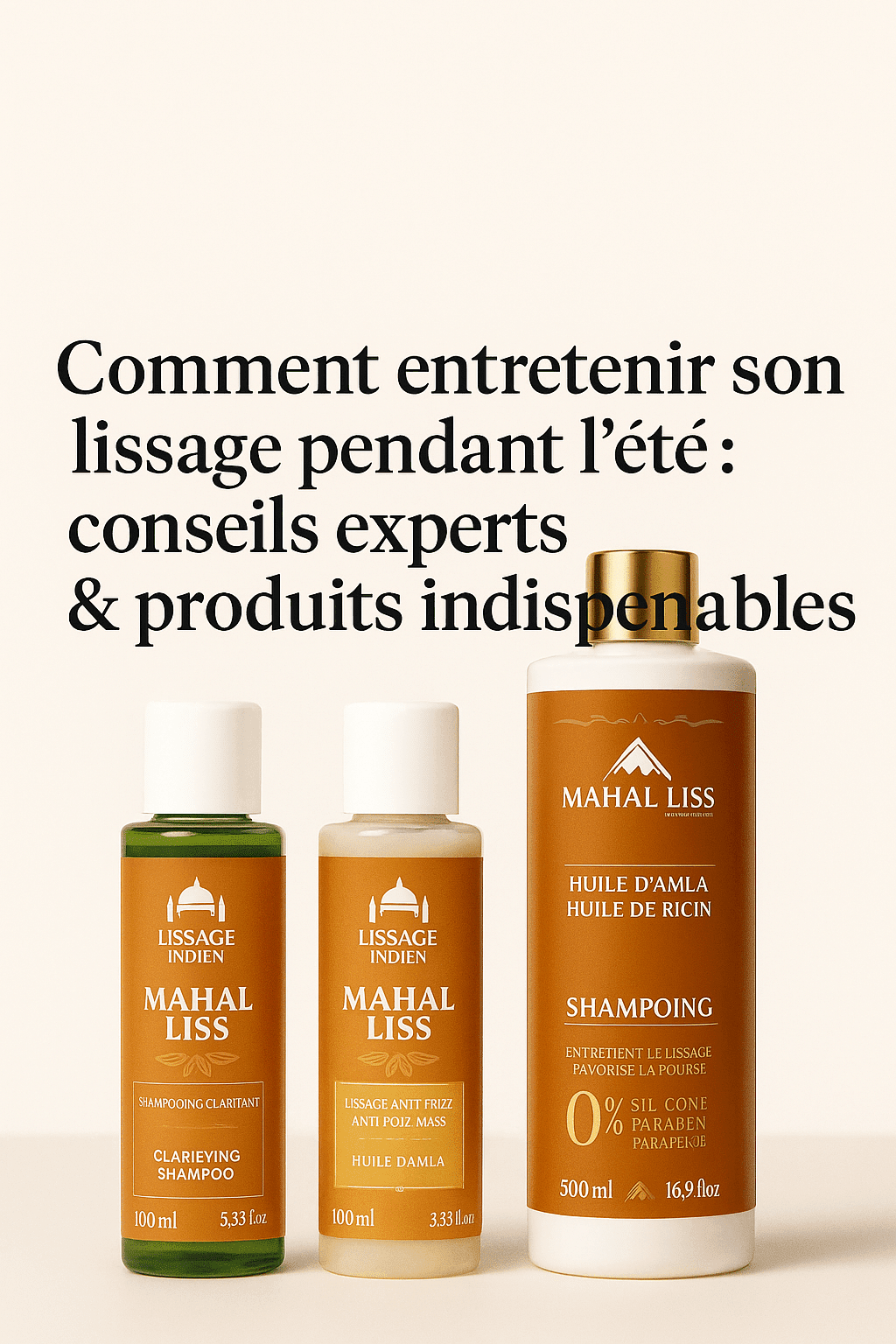 ☀️ Été, soleil, mer… et lissage à préserver !