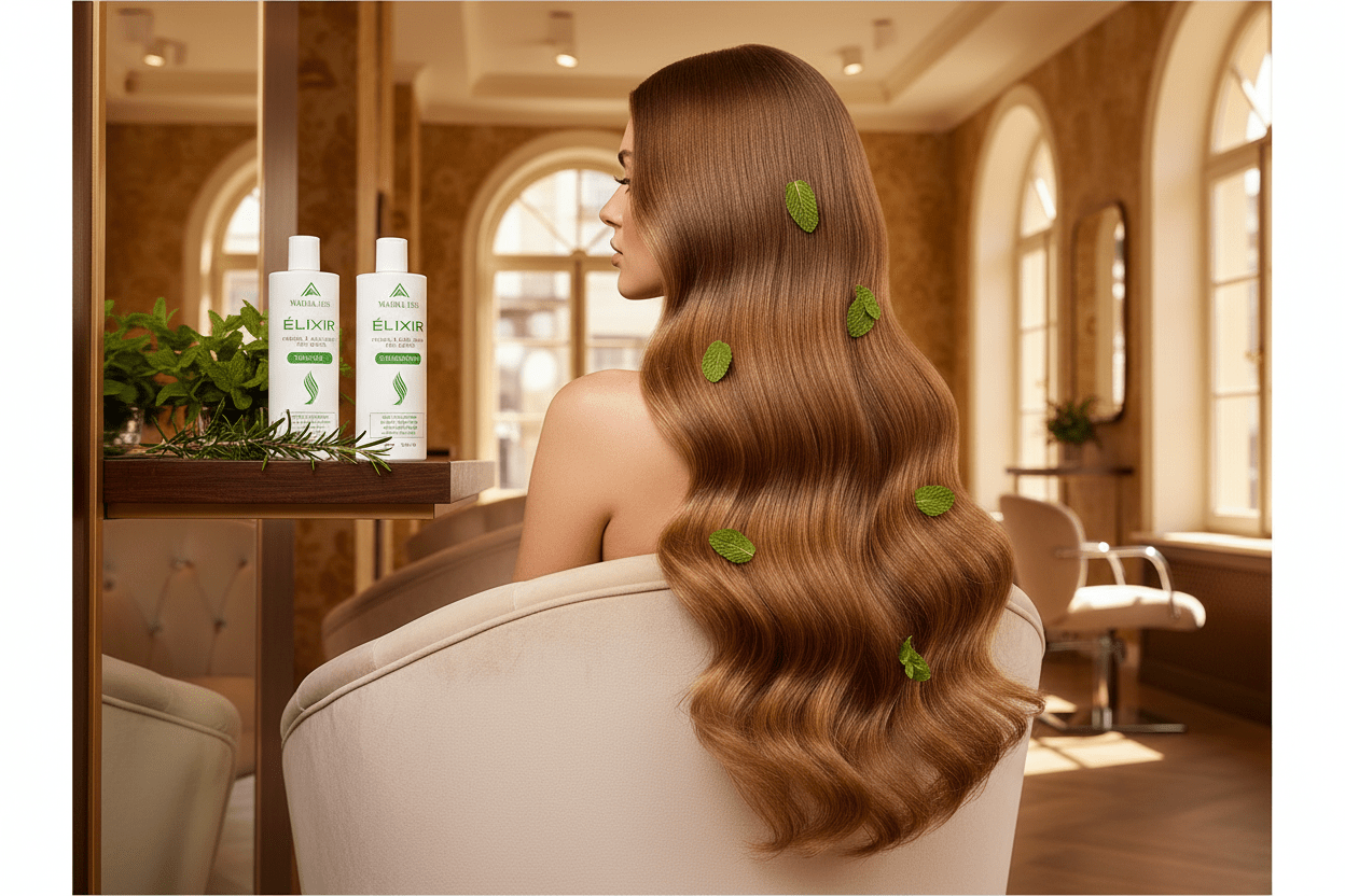 Romarin, Ricin, Chanvre & Menthe : Le Quatuor Miracle pour la Pousse des Cheveux