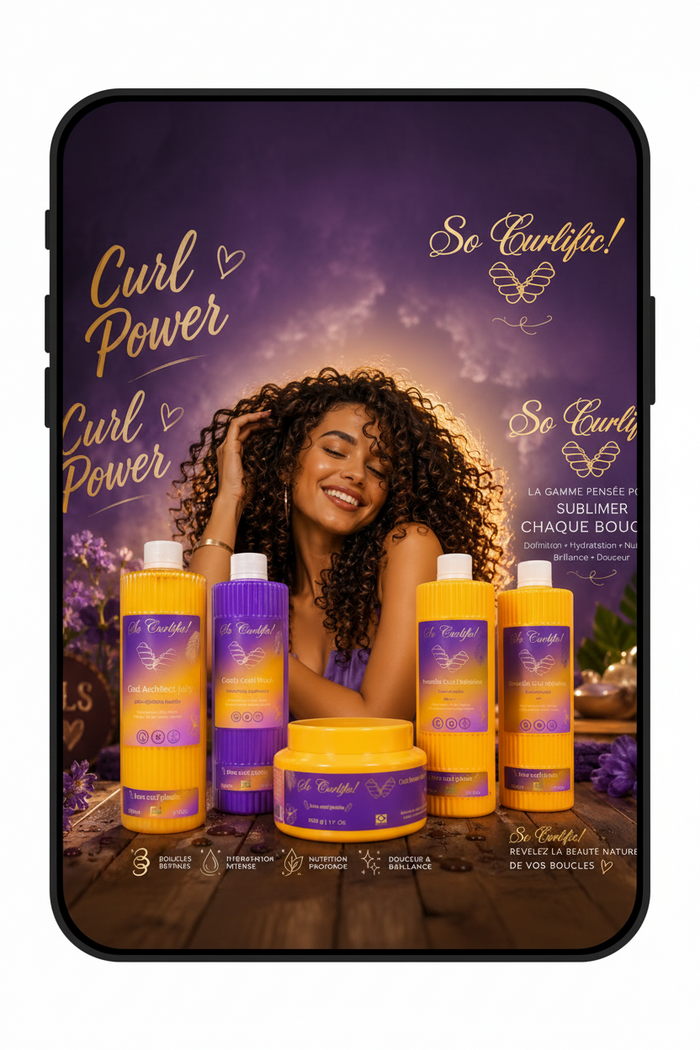 Nouvelle gamme pour cheveux bouclés