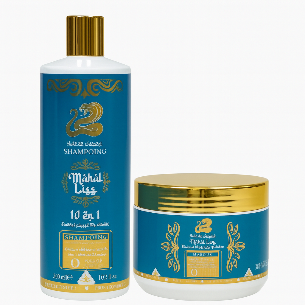 Entretien Lissage, Mahal Liss 10 Huile sans sulfate qui favorise la pousse