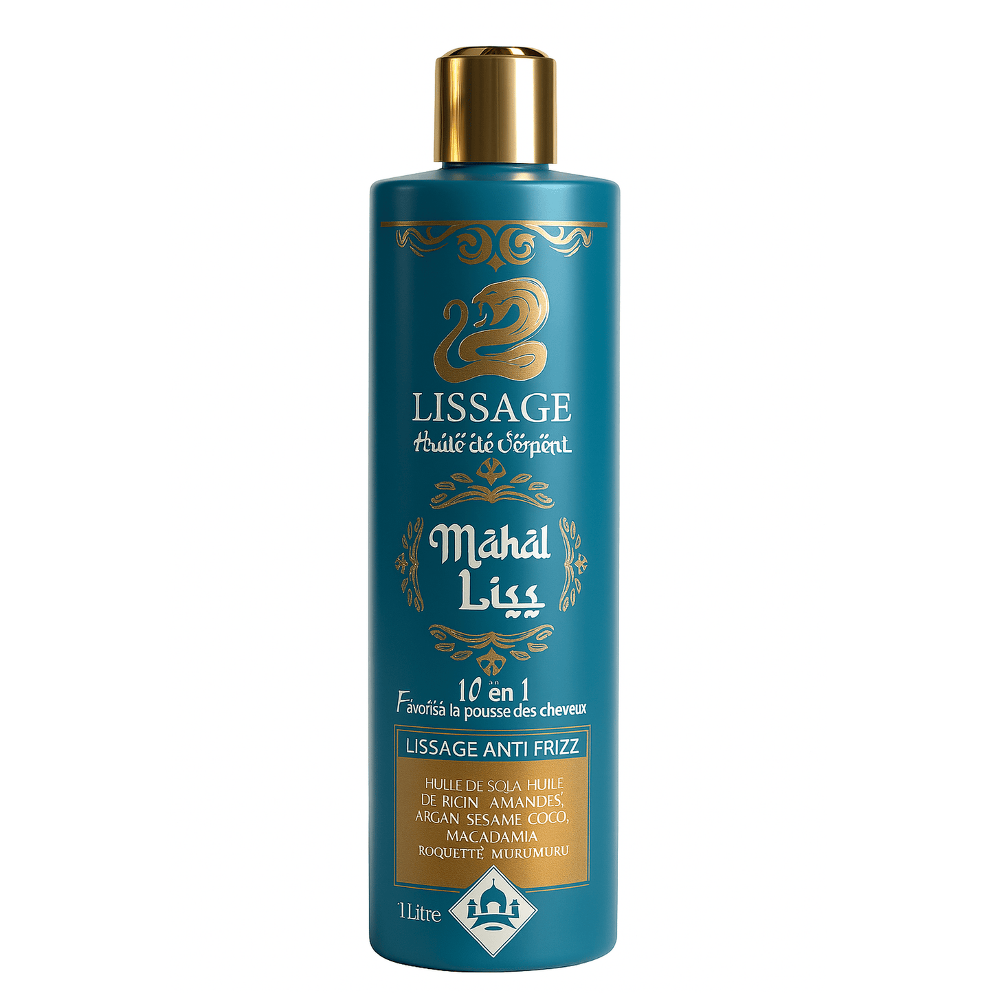 Lissage anti-frizz Mahal Liss 10 huiles 