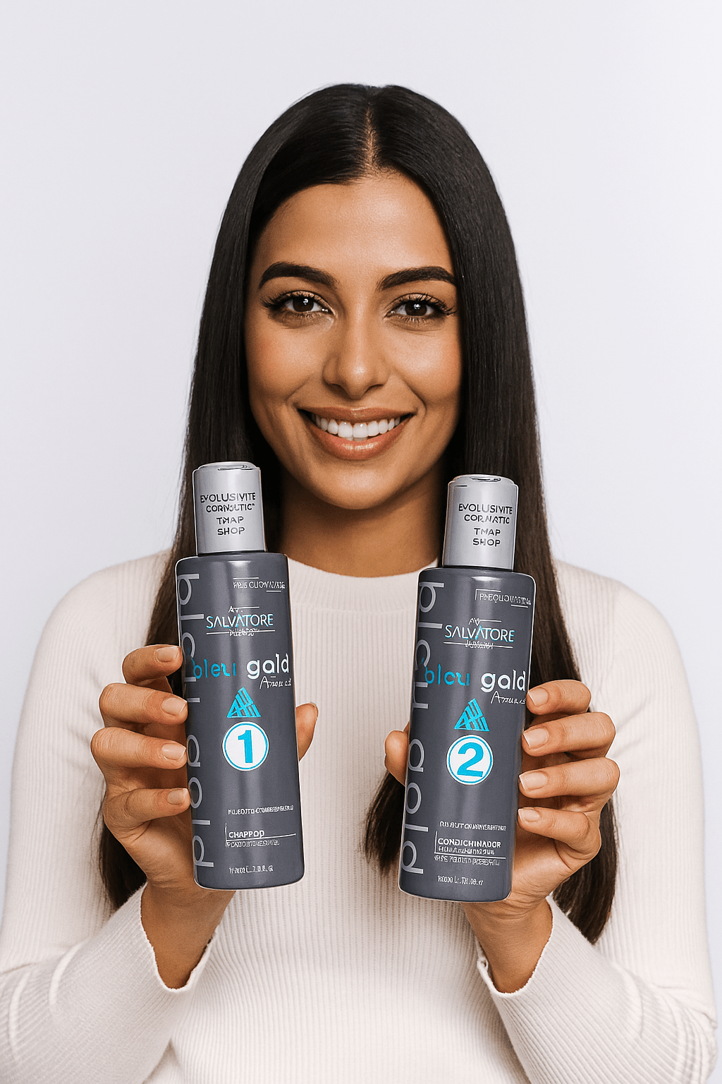 Le lissage adapté à tous types de cheveux Salvatore blue gold 