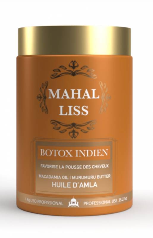 Botox nano indien 200gr enrichi à l'huile d'amla et huile ricin